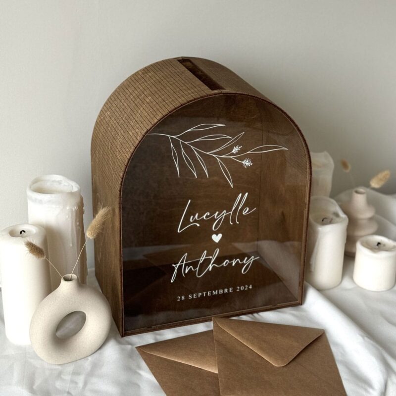 Wedding Card Box - Arched - Image 5
