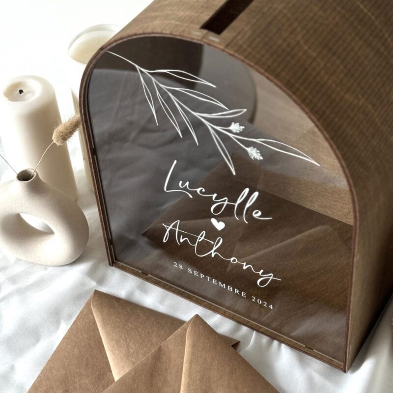 Wedding Card Box - Arched - Image 7