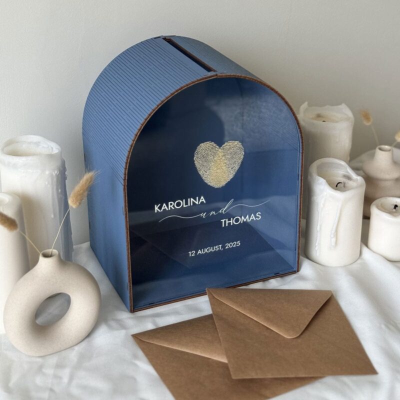 Wedding Card Box - Arched - Image 8