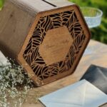 Wedding Card Box - Wooden Hexagon - Image 5
