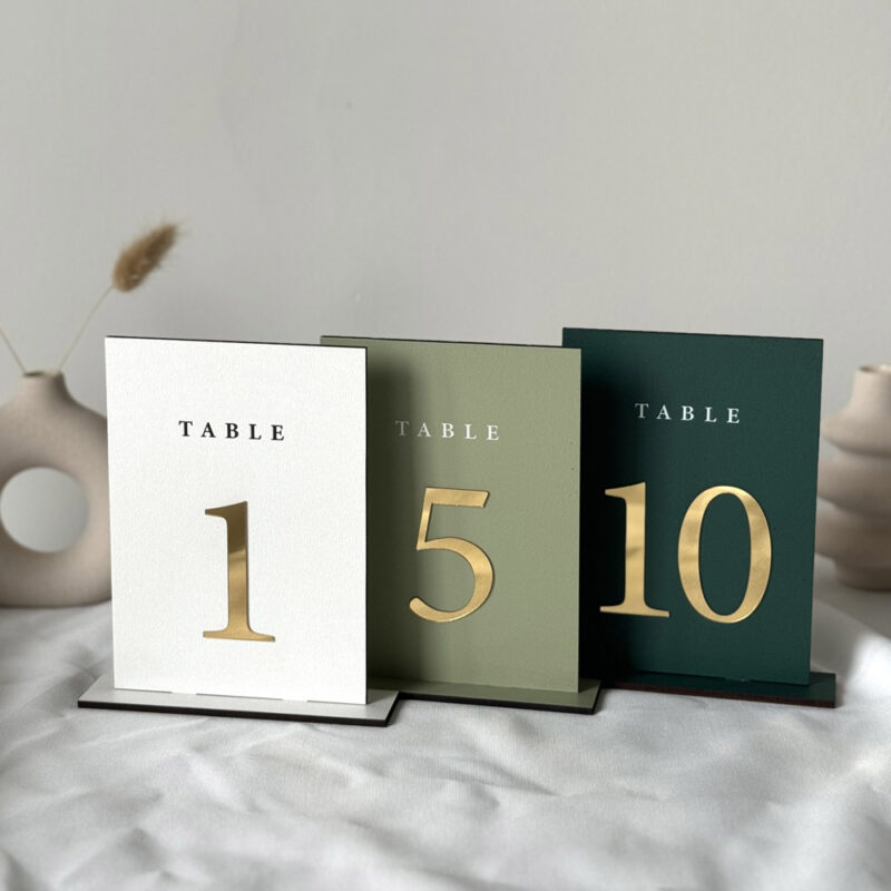Table Numbers Wedding Wedding Table Numbers - Image 1