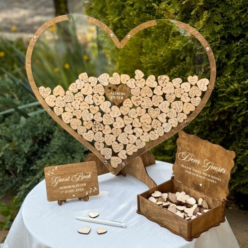 Wedding Guest Book Alternative - Heart