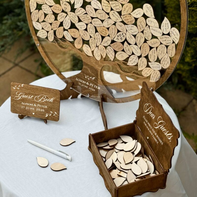 Wedding Guest Book Alternative - Tree - Image 4