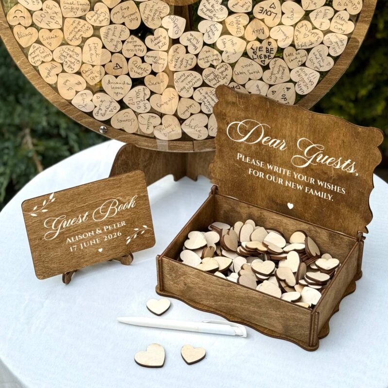 Wedding Guest Book Alternative - Circle - Image 4