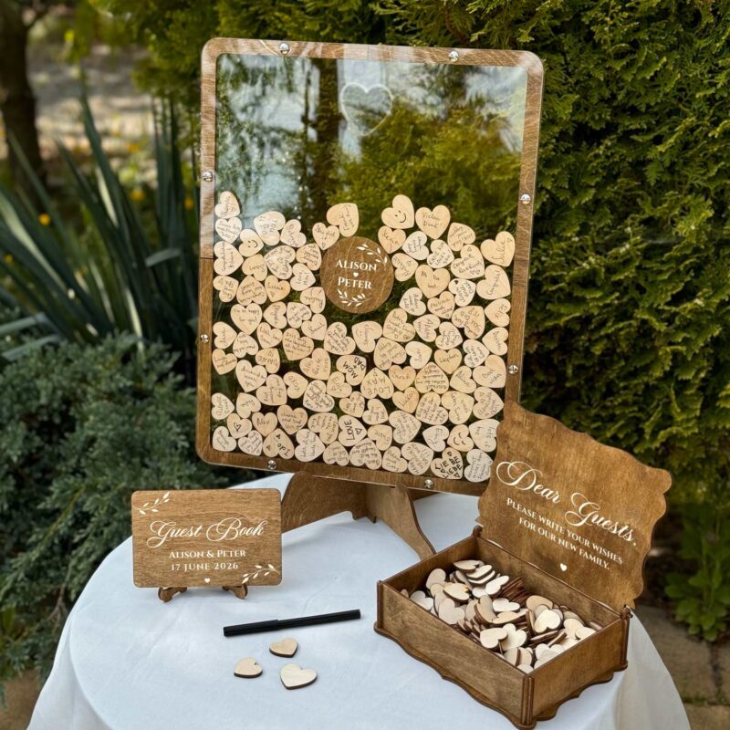 Wedding Guest Book Alternative - Rectangle Wedding Guest Book Alternative - Rectangle - Image 1