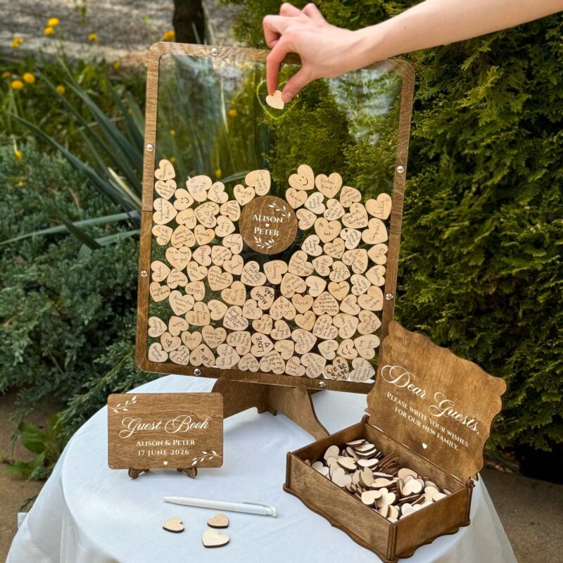 Wedding Guest Book Alternative - Rectangle - Image 2