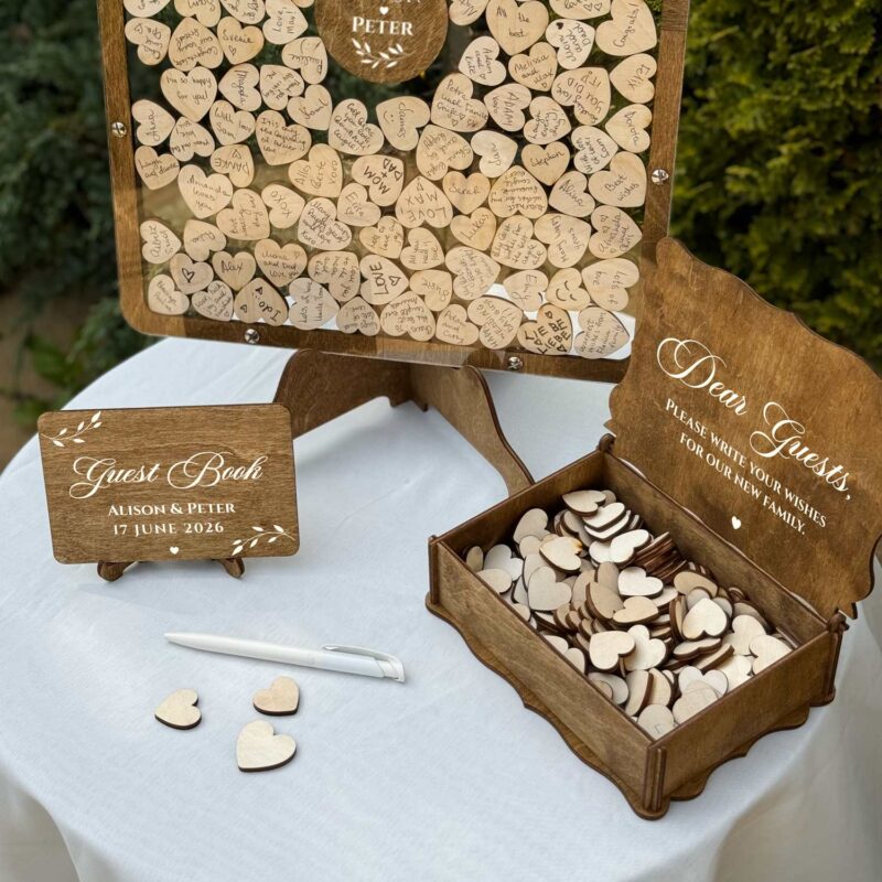 Wedding Guest Book Alternative - Rectangle - Image 4