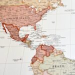 Travel Map with Pins - Yellow-Red - Image 7